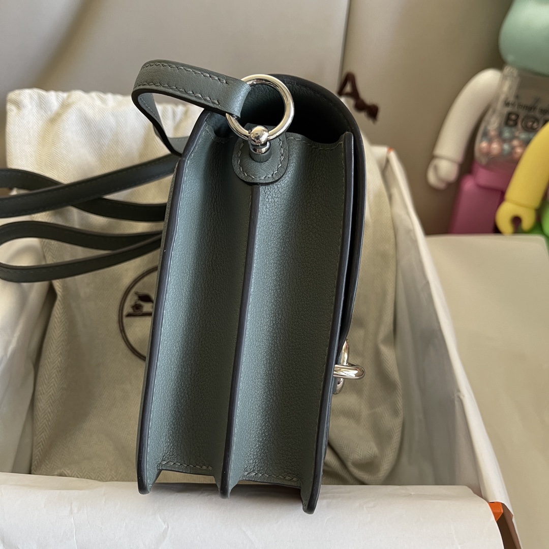 에르메스 룰리스18 아몬드그린 은장 에버컬러